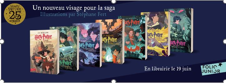 Les nouveautés Harry Potter pour les 25 ans de la publication française -  IDBOOX
